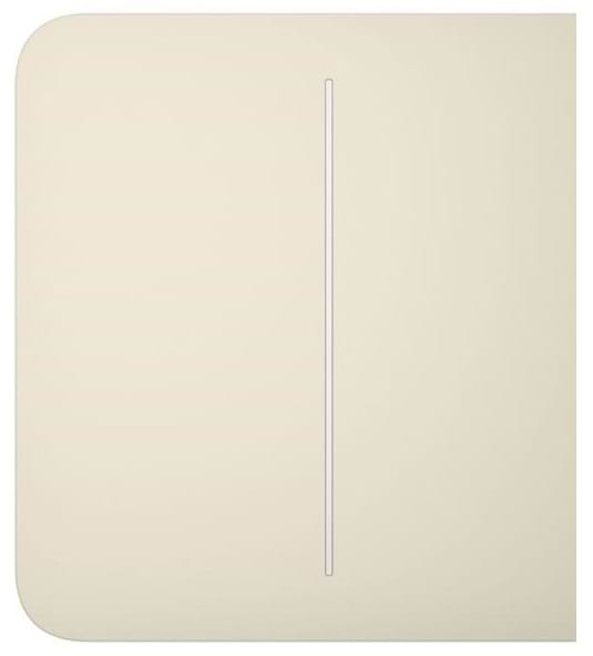 Кнопка бокова для двоклавішного вимикача Ajax SideButton 2-gang for LightSwitch Jeweler Ivory (000029834)