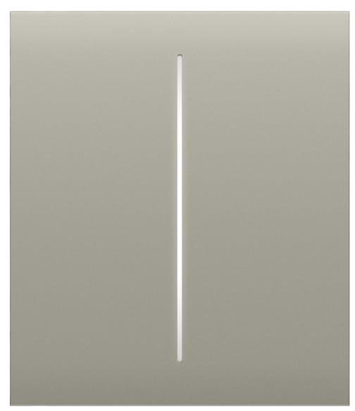 Кнопка центральна для двоклавішного вимикача Ajax CenterButton 2-gang for LightSwitch,Jeweler Olive (000029842)