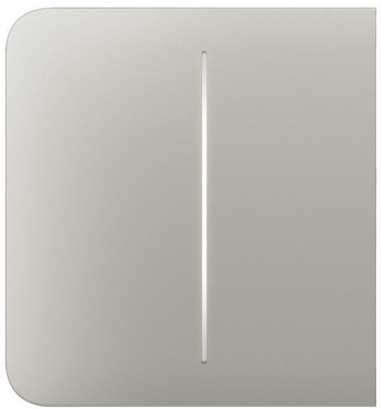 Кнопка бокова для двоклавішного вимикача Ajax SideButton 2-gang for LightSwitch Jeweler Oyster (000029846)