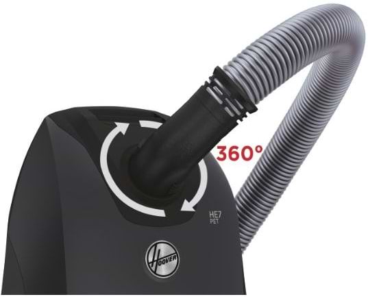 Фото - Пилосос для сухого прибирання з мішком Hoover HE721PAF 011