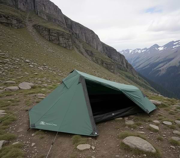 Фото - Палатка Highlander Blackthorn 1+ Gen2 Scarab Green (TEN131XLV2-SG)