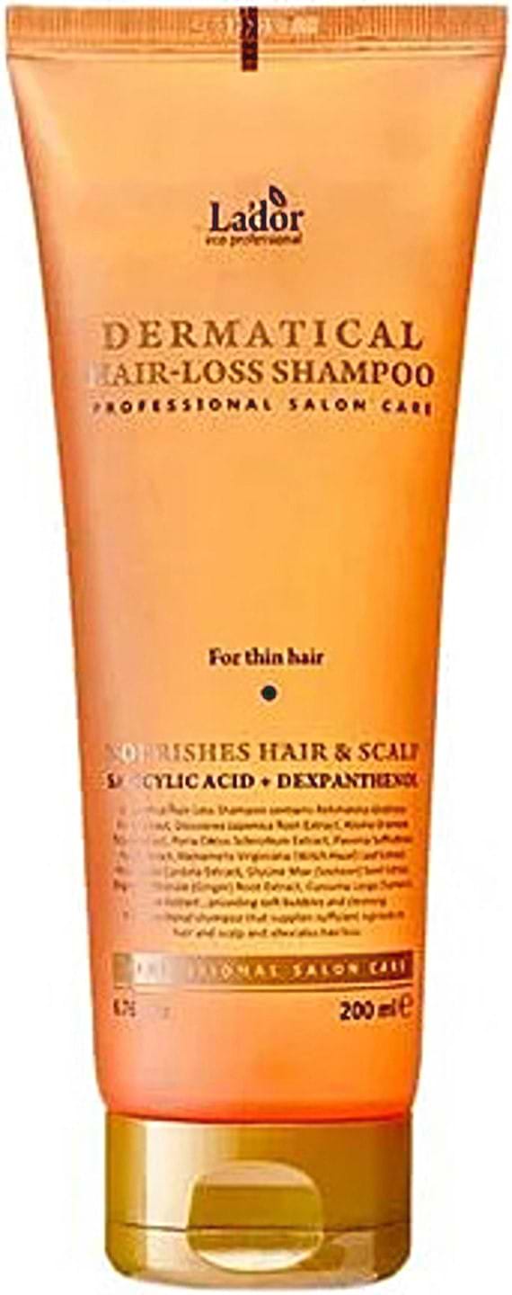 Шампунь женский Lador DERMATICAL HAIR LOSS SHAMPOO FOR THIN HAIR 200 мл (8809181934614)