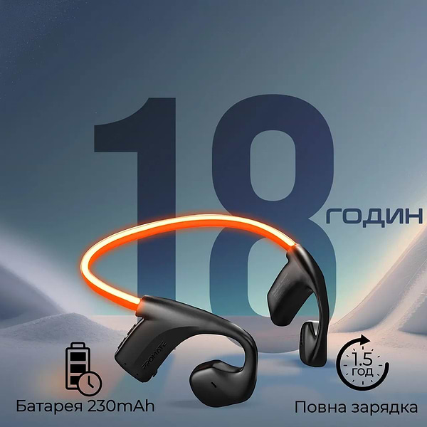 Фото - Наушники вкладыши беспроводные Promate rippleglow.black