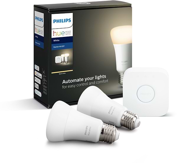 Фото - Розумна лампа Philips Bridge E27 White 2 шт. та E14 White 2 шт. (BRIDGE+E27W_2PCS+E14W_2P)
