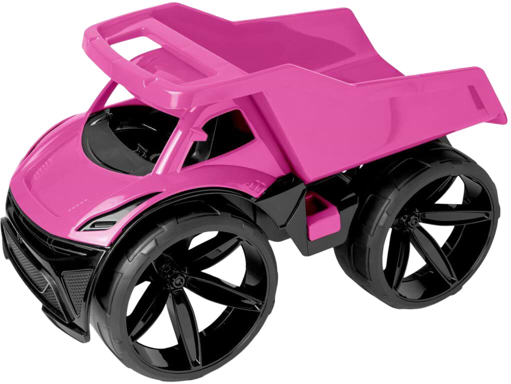 Базовый игровой транспорт для малыша Wader Maximus самосвал розовый (64060)