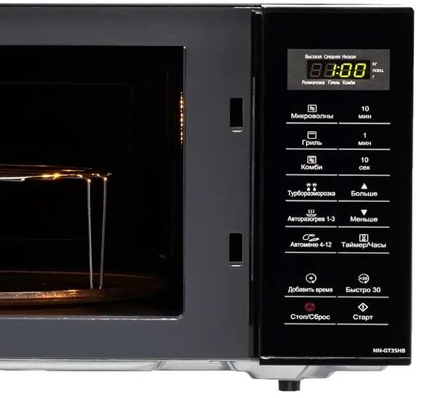 Фото - Уцінка - Мікрохвильова піч (НВЧ) Panasonic NN-GT35HBZPE