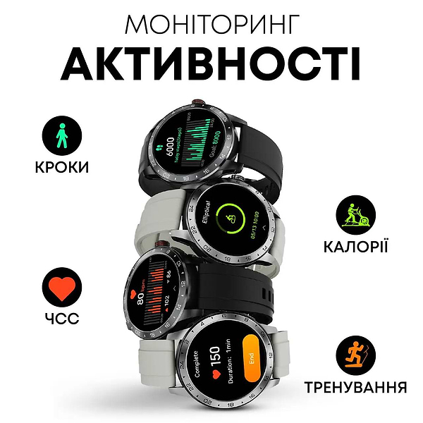 Фото - Уценка - Смарт-часы HiFuture flex2.black