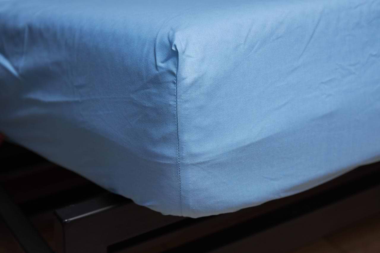 Простынь полуторная Moon&Star на резинке Nordic Бязь Gold Люкс 140х200х25 см (MS-850000430)