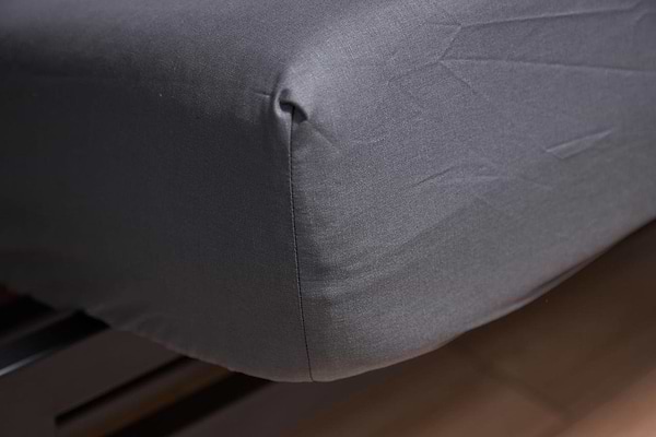 Фото - Простынь полуторная Moon&Star на резинке Sweat Gray Бязь Gold Люкс 140х200х25 см (MS-850000550)