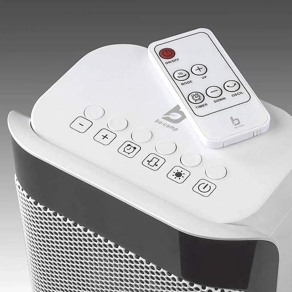 Фото - Тепловентилятор Bo-camp Heater Ceramic Ventilation 1000/2000 Watt (8618460)