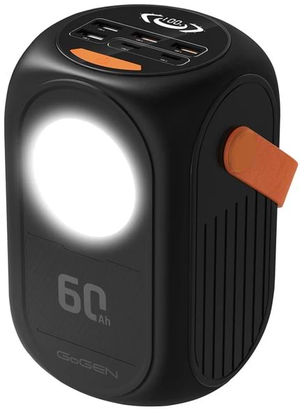 Батарея мобільна Gogen Powerbank 60000 mAh (GOGPB600001B) - Фото 1