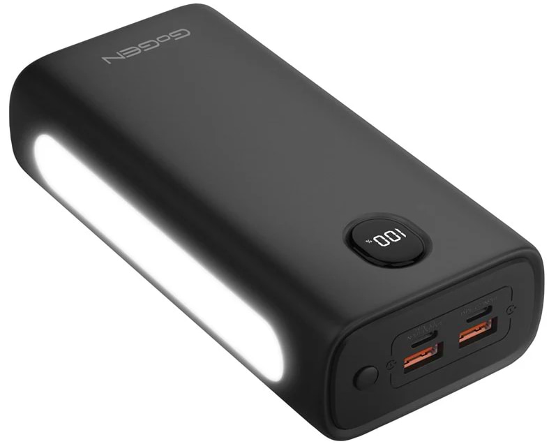 Батарея мобільна Gogen Powerbank 30000 mAh (GOGPB300003B) - Фото 1