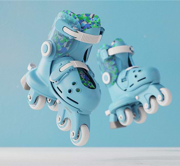 Фото - Ролики YVolution Switch Skates Голубые (YR25B4)