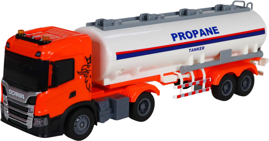 Наземная спецтехника TechnoDrive Large Truck – АВТОЦИСТЕРНА SCANIA (свет, звук) (6418KS)