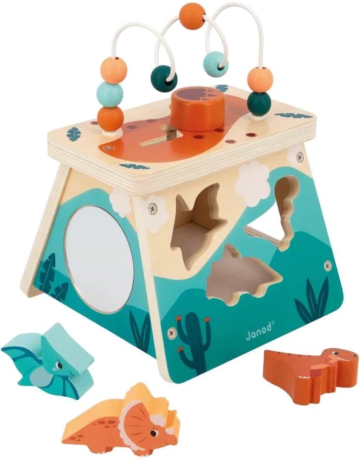 Игровой центр для малыша Janod Дино Вулкан (J05827)