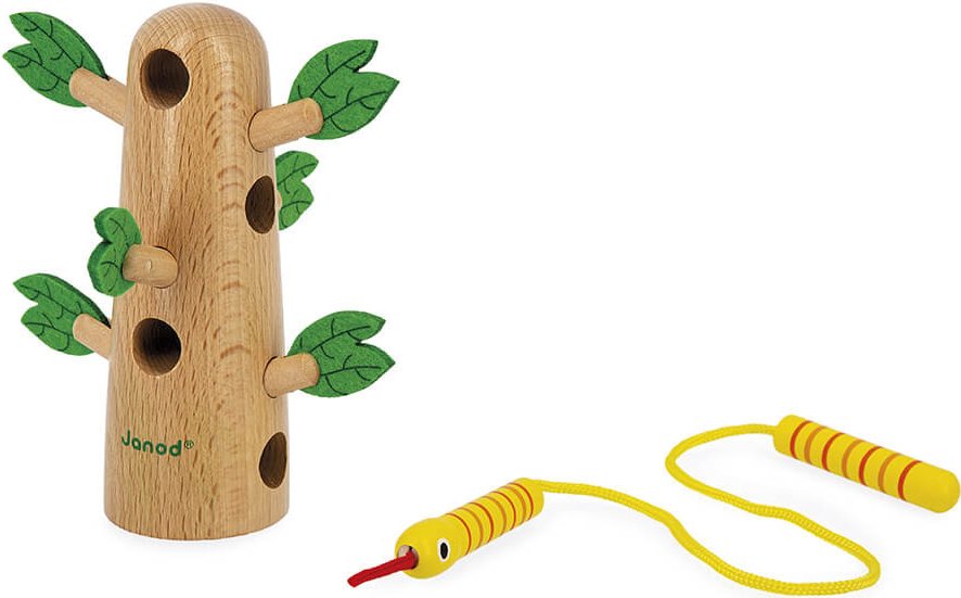 Фото - Настільна гра (до 2 років) Janod дерево тропік (J08265)