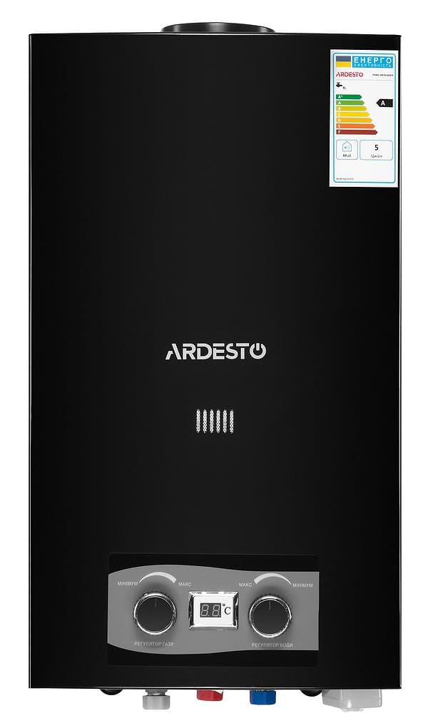 Фото - Газова колонка Ardesto TFGBH-10B-X2-Black