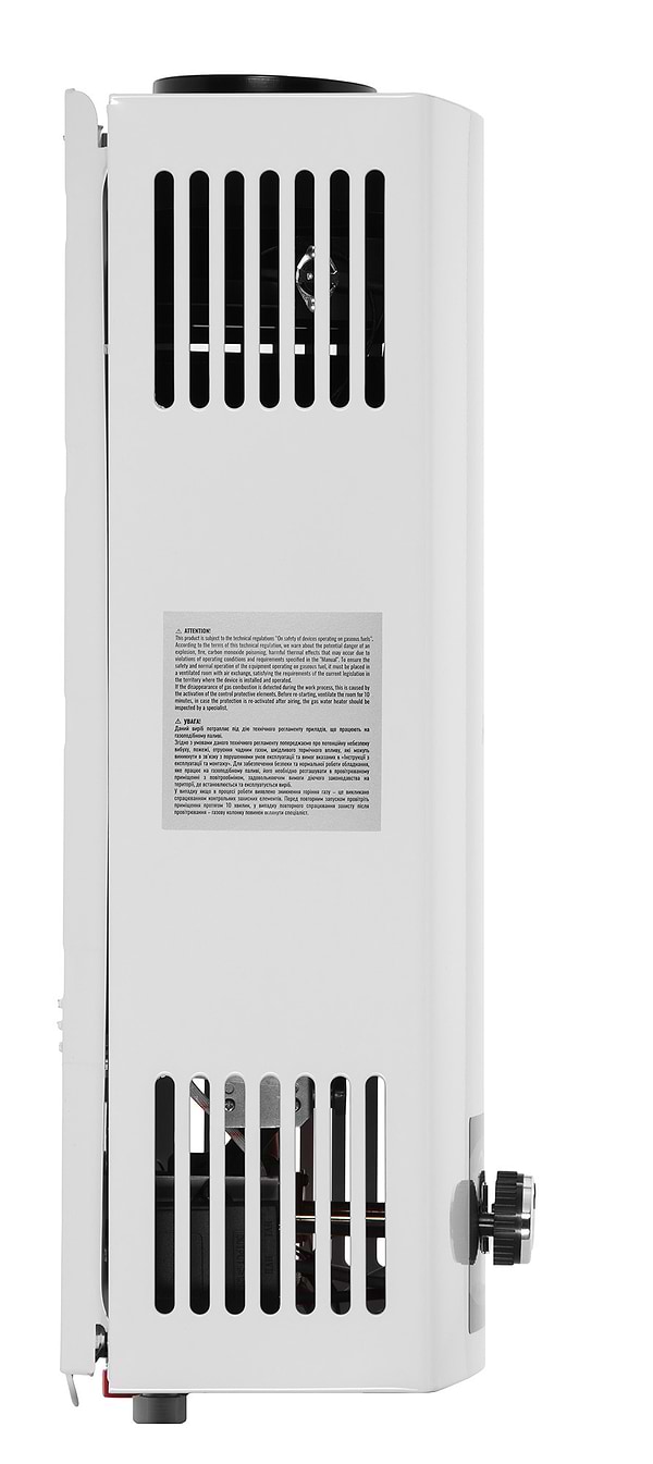 Фото - Уценка - Газовая колонка Ardesto TFGBH-10B-X2-White