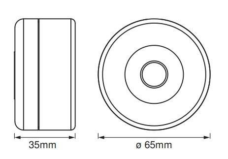 Фото - Ночник Ledvance Dot-it Touch White (4058075399709)