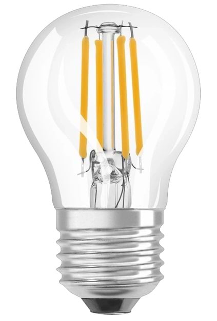 Лампочка світлодіодна Osram LED P60 5.5W 2700K E27 (4058075434882)