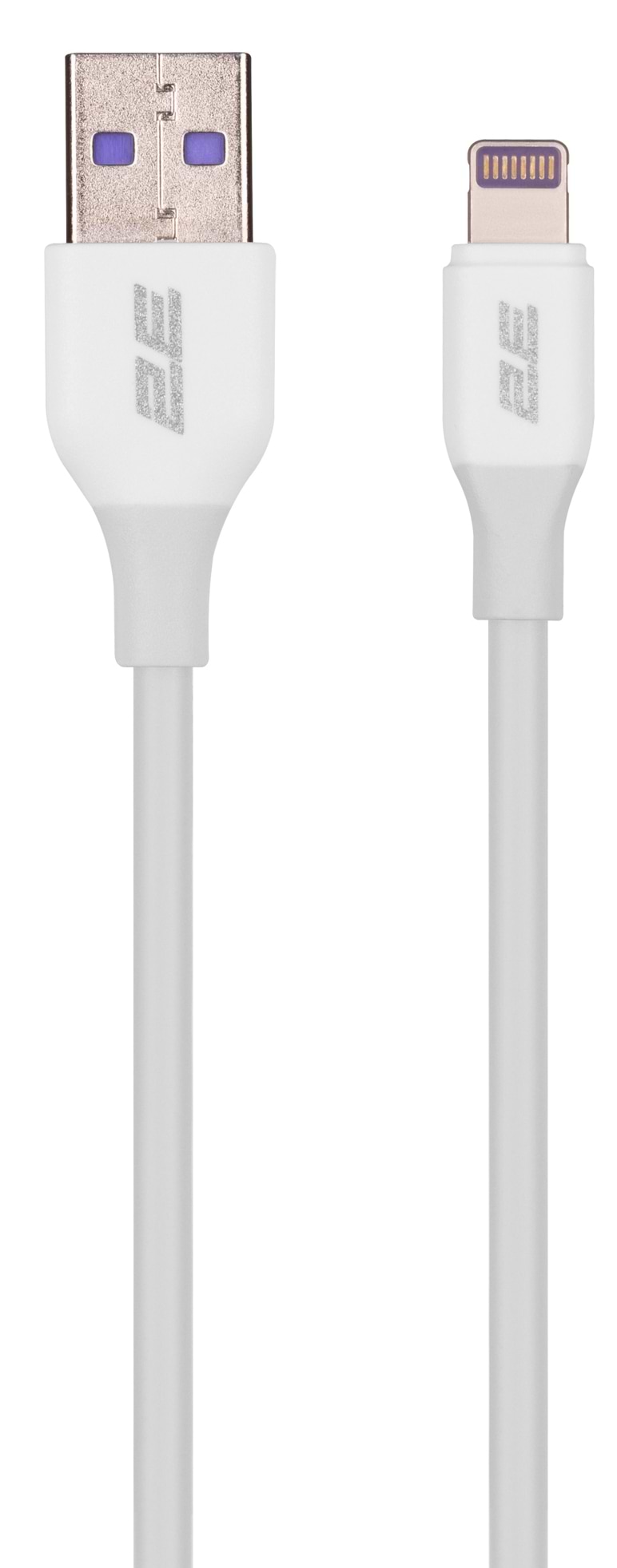 Кабель синхронізації даних 2E USB-A - Lightning Glow 1 m White (2E-CCAL-WH)