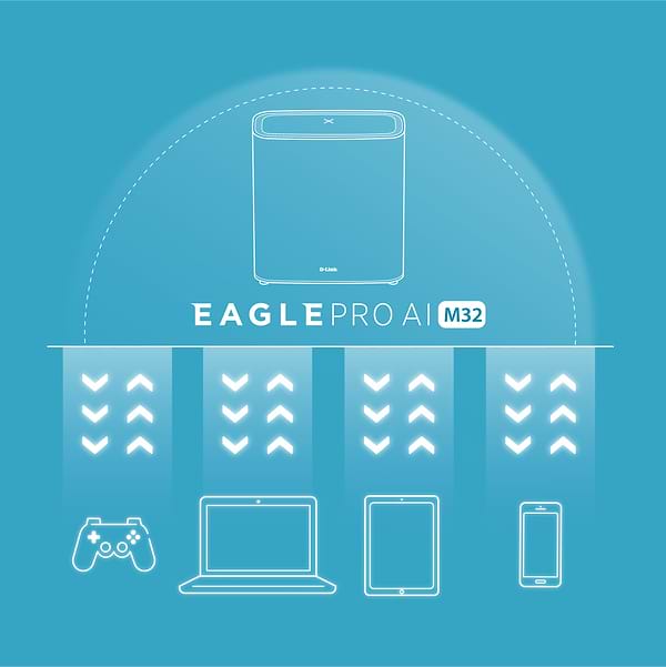 Фото - MESH система WiFi6 D-Link M32-3 (3-Pack)