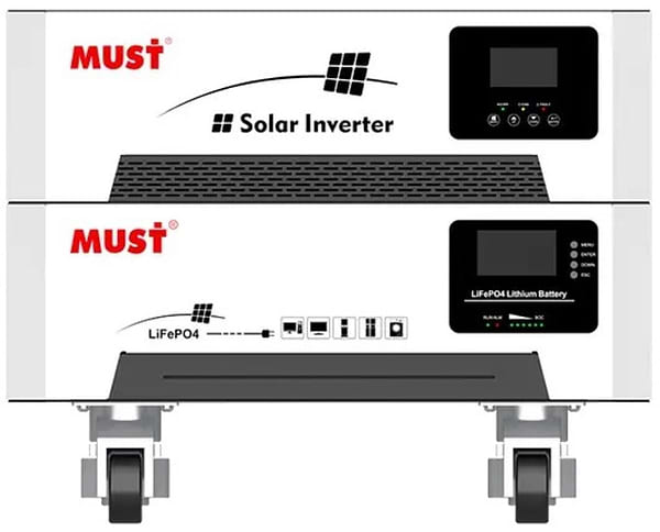 Фото - Система зберігання енергії Must 5kWt +Батарея 5120 Wh (HBP18-52481PRO)