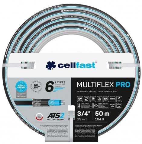 Шланг поливочний Cellfast Multiflex Pro 3/4" (13-822)