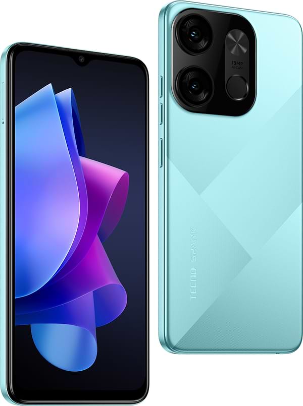 Фото - Смартфон Tecno Spark Go 2023 3/64Gb Endless Blue (BF7n)