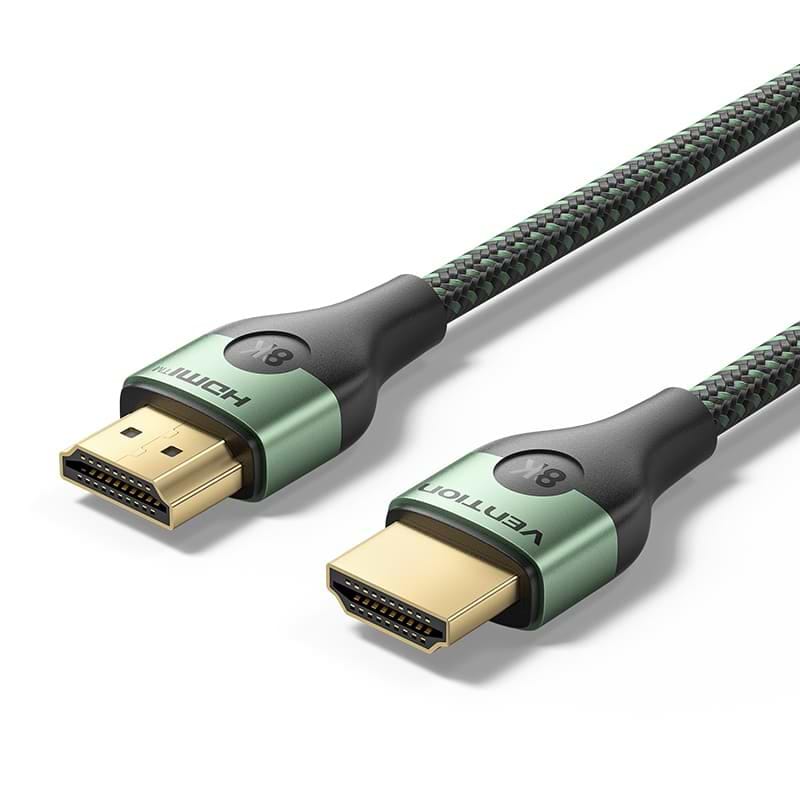 Кабель HDMI Vention HDMI - HDMI V 2.1 (M/M) 1,5 м Green (ALOGG)