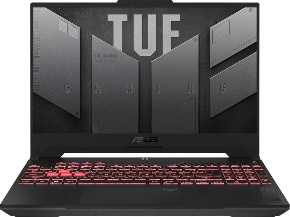 Ноутбук игровой Asus TUF Gaming A15 FA507NUR-LP091 Jaeger Gray - Фото 1