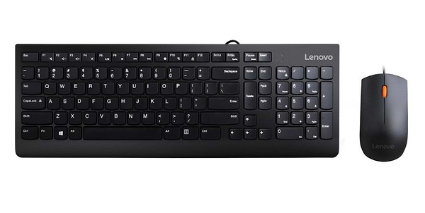 Фото - Клавиатура+мышь Lenovo 300 USB Combo UKR (GX31D64833)