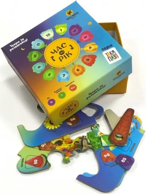 Фото - Пазли (3-4 роки) Taka Maka Час чи рік (250001-UA)