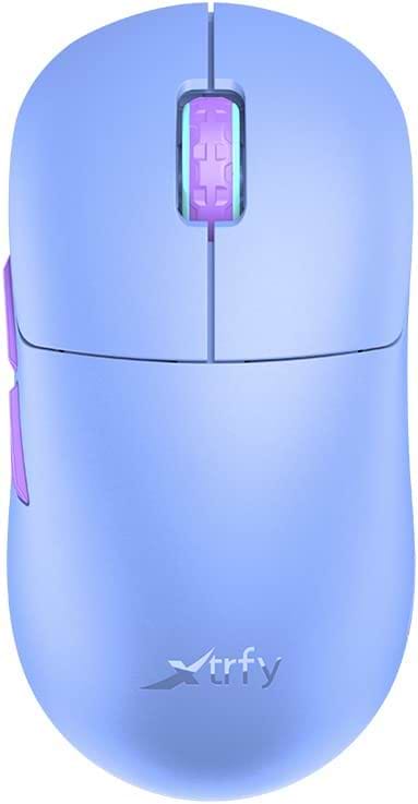 Фото - Миша бездротова ігрова Xtrfy M8 WIRELESS Frosty Purple (M8W-RGB-PURPLE)