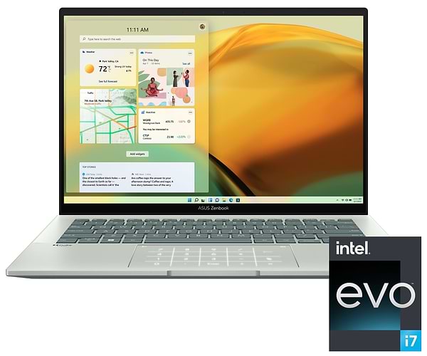 Фото - Ноутбук Asus Zenbook 14 OLED UX3402ZA-KM407W Aqua Celadon