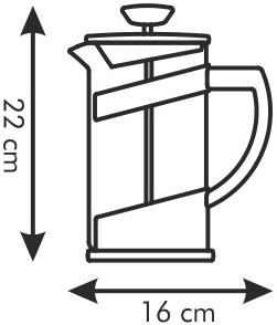 Фото - Френч-прес tescoma 646634 Teo 1.0 л