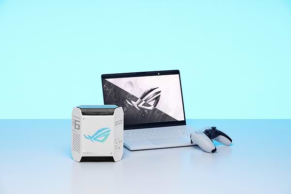 Фото - MESH система WiFi6 Asus ROG Rapture GT6 White (1-Pack)