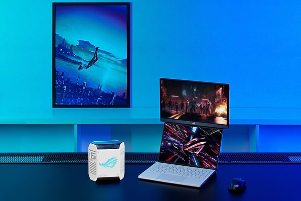 Фото - MESH система WiFi6 Asus ROG Rapture GT6 White (1-Pack)