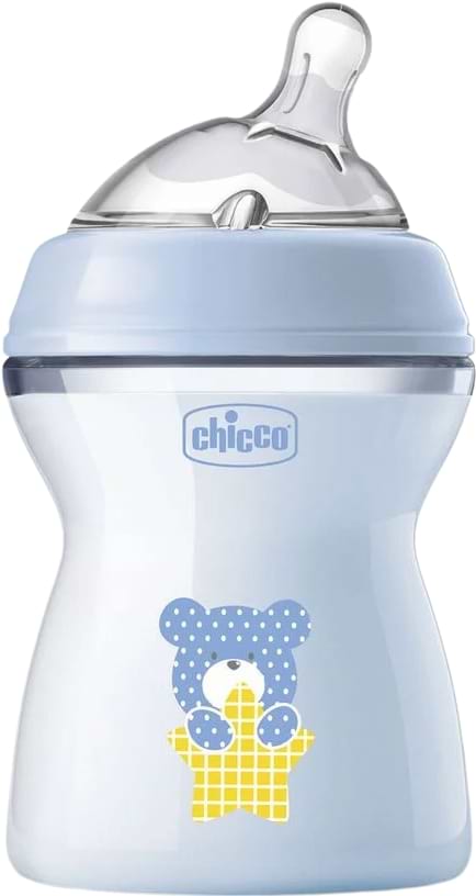 Пляшка для годування Chicco Natural Feeling 250 мл від 2 м середній потік (81323.20)