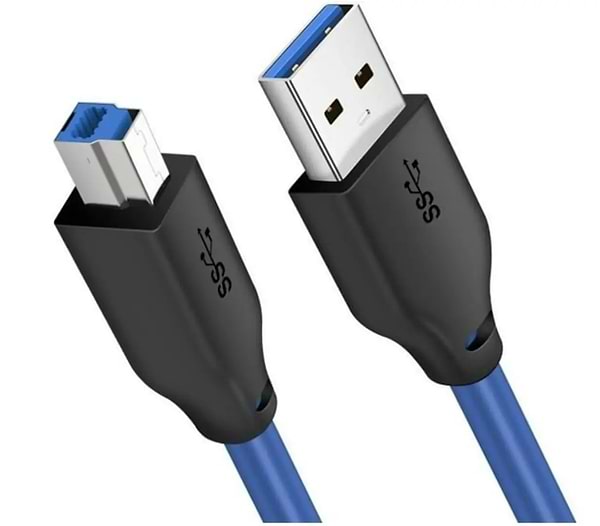 Фото - Кабель USB type A - USB type B Cabletime \USB - USB Type-B (M/M) 2m Black (CA12L)