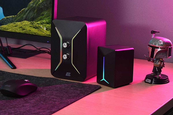 Фото - Комп'ютерна акустика компактна 2.0 2E PCS301 USB Black (2E-PCS301BK)