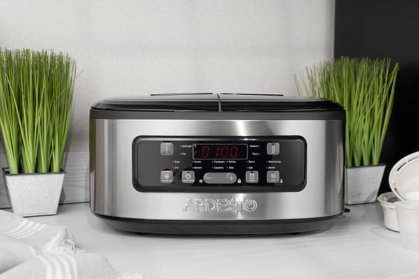 Фото - Мультиварка Ardesto DMC-SA1212SB Silver/Black