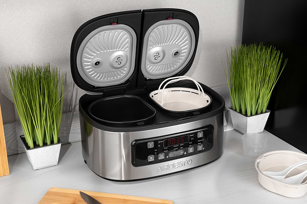 Фото - Мультиварка Ardesto DMC-SA1212SB Silver/Black