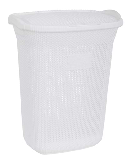 Корзина для белья VIOLET HOUSE 0261 Виолетта White 65 л