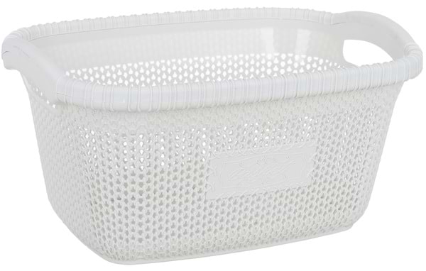 Корзина для белья VIOLET HOUSE 1003 Виолетта White 28 л