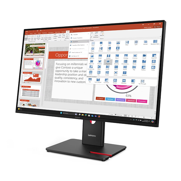 Фото - Монітор Lenovo ThinkVision T27-40 (64A5MAT6UA)