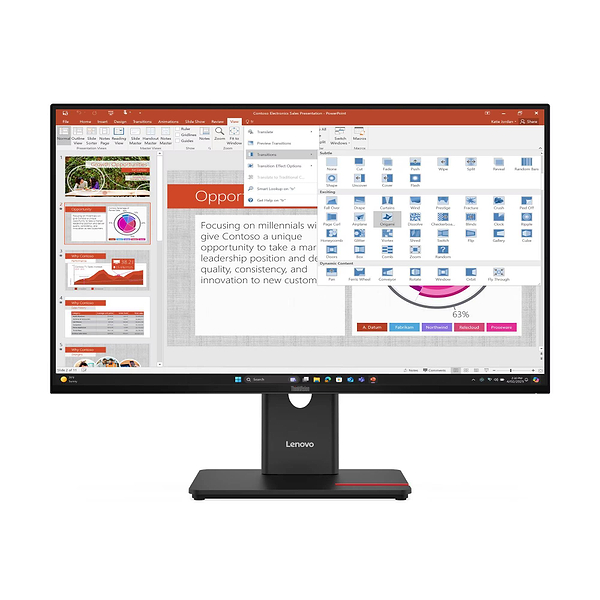 Фото - Монітор Lenovo ThinkVision T27-40 (64A5MAT6UA)