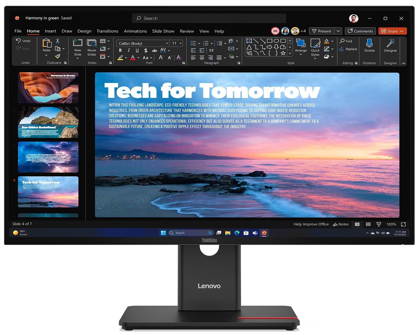 Монітор Lenovo ThinkVision T27qd-40 (64AAGAT2UA) - Фото 1