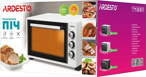 Фото - Печь электрическая Ardesto MEO-N40W