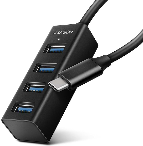 Фото - Хаб USB AXAGON SuperSpeed USB-C MINI 20 см USB-C Black (HUE-M1C) Фото - Хаб USB AXAGON SuperSpeed USB-C MINI 20 см USB-C Black (HUE-M1C)